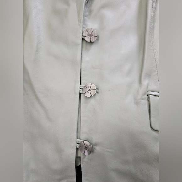 NWOT - Leather Terry Lewis Green Jacket - Soft & Supple - Size 1X - Picture 3 of 12